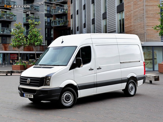 Volkswagen Crafter High Roof Van UK-spec 2011 pictures (640 x 480)