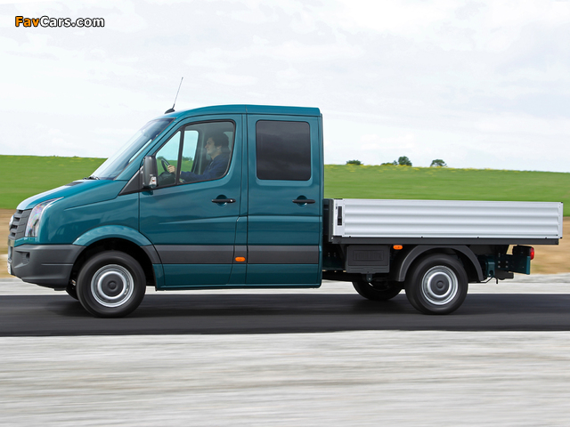 Volkswagen Crafter Double Cab Pickup 2011 pictures (640 x 480)