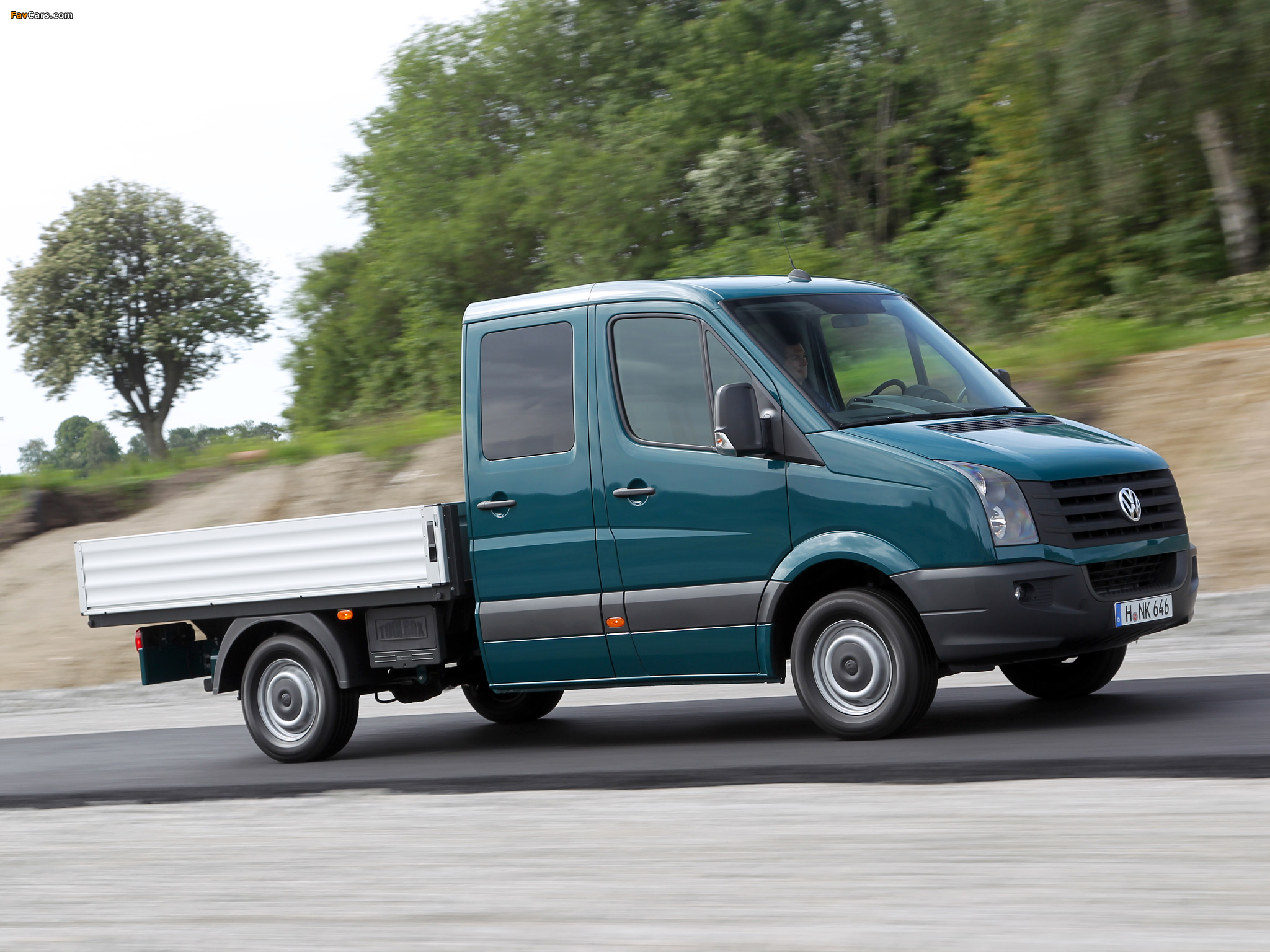Volkswagen Crafter Double Cab Pickup 2011 pictures (2048 x 1536)