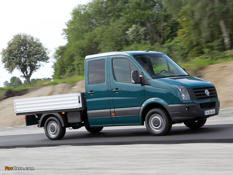 Volkswagen Crafter Double Cab Pickup 2011 pictures (800 x 600)