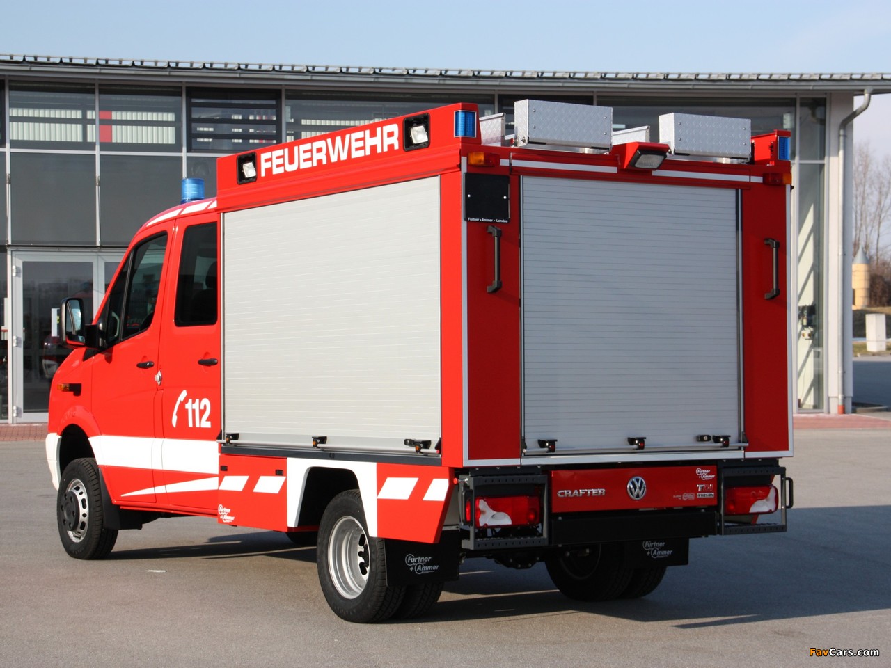 Volkswagen Crafter Double Cab Pickup 4MOTION Feuerwehr 2011 pictures (1280 x 960)