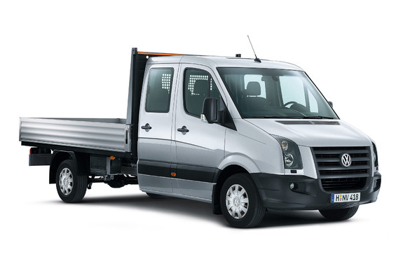 Volkswagen Crafter Double Cab Pickup 2006–11 wallpapers