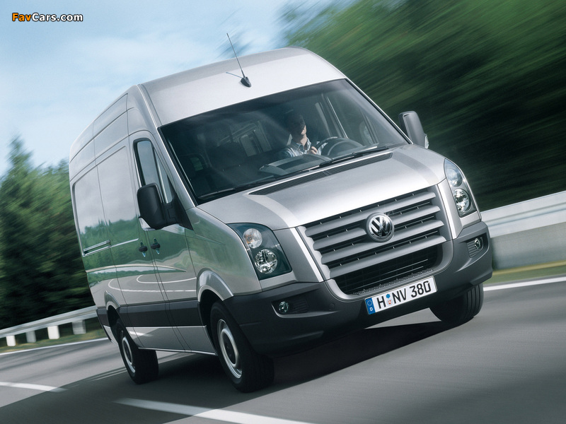 Volkswagen Crafter High Roof Van 2006–11 wallpapers (800 x 600)