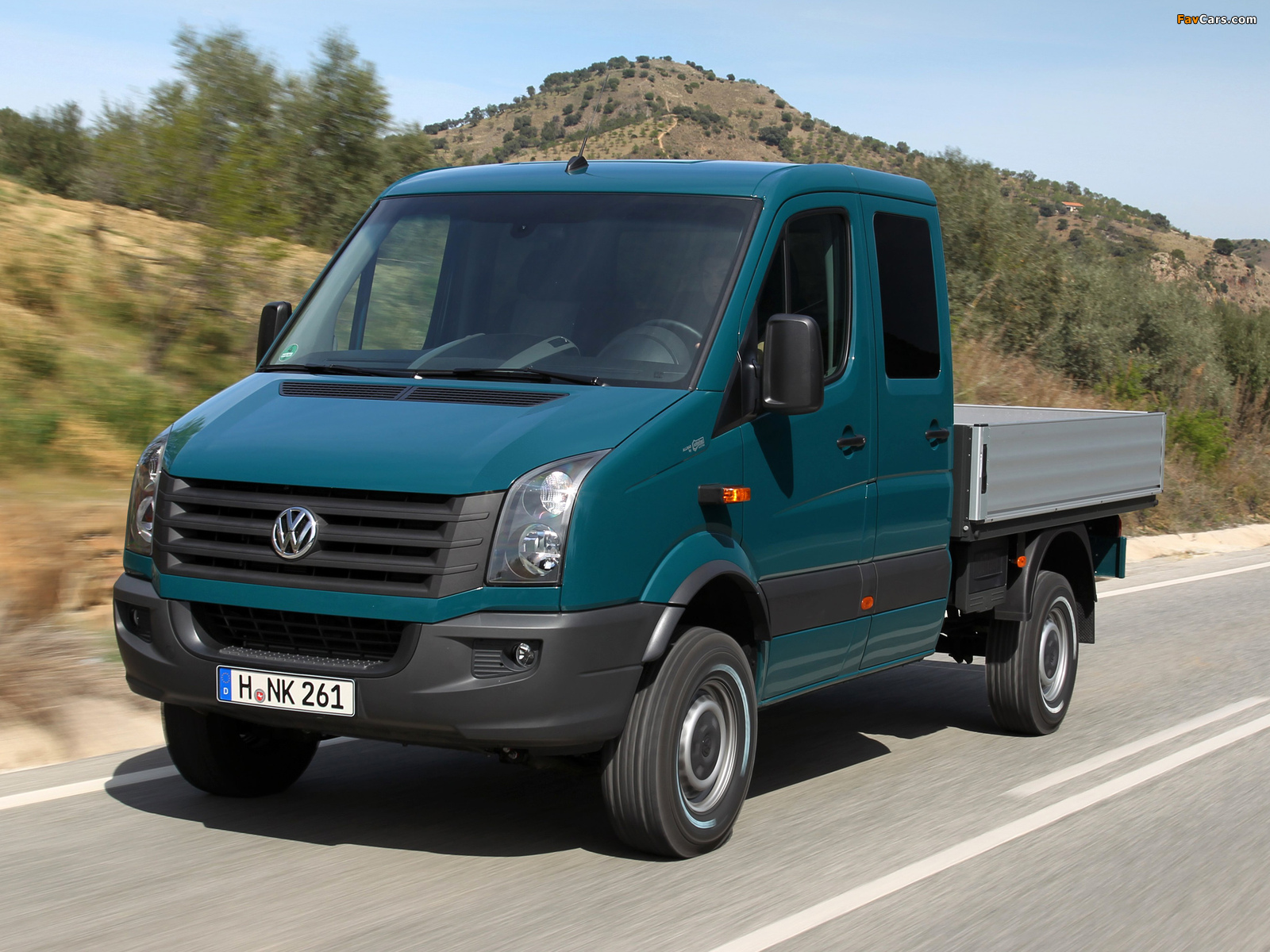 Volkswagen Crafter Double Cab Pickup 4MOTION by Achleitner 2011 wallpapers (1600 x 1200)