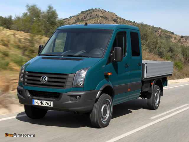Volkswagen Crafter Double Cab Pickup 4MOTION by Achleitner 2011 wallpapers (640 x 480)