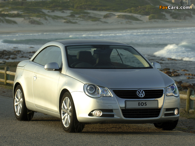 Images of Volkswagen Eos ZA-spec 2006–10 (640 x 480)