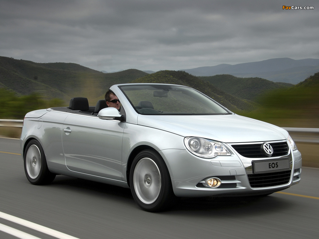 Images of Volkswagen Eos ZA-spec 2006–10 (1024 x 768)