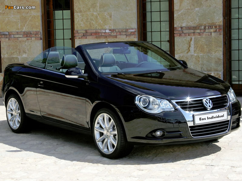 Images of Volkswagen Eos Individual 2007–10 (800 x 600)