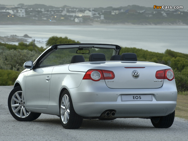 Photos of Volkswagen Eos ZA-spec 2006–10 (640 x 480)