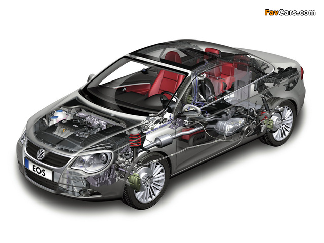 Photos of Volkswagen Eos 2006–10 (640 x 480)