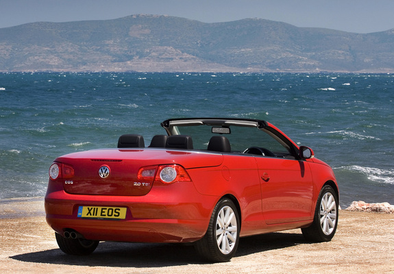 Pictures of Volkswagen Eos UK-spec 2006–10