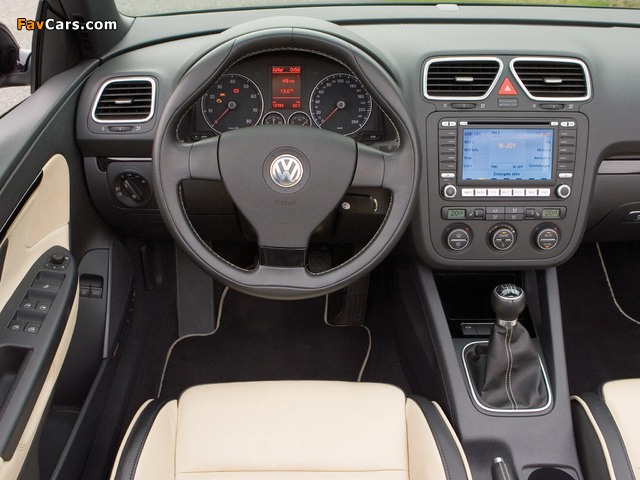 Pictures of Volkswagen Eos Individual 2007–10 (640 x 480)
