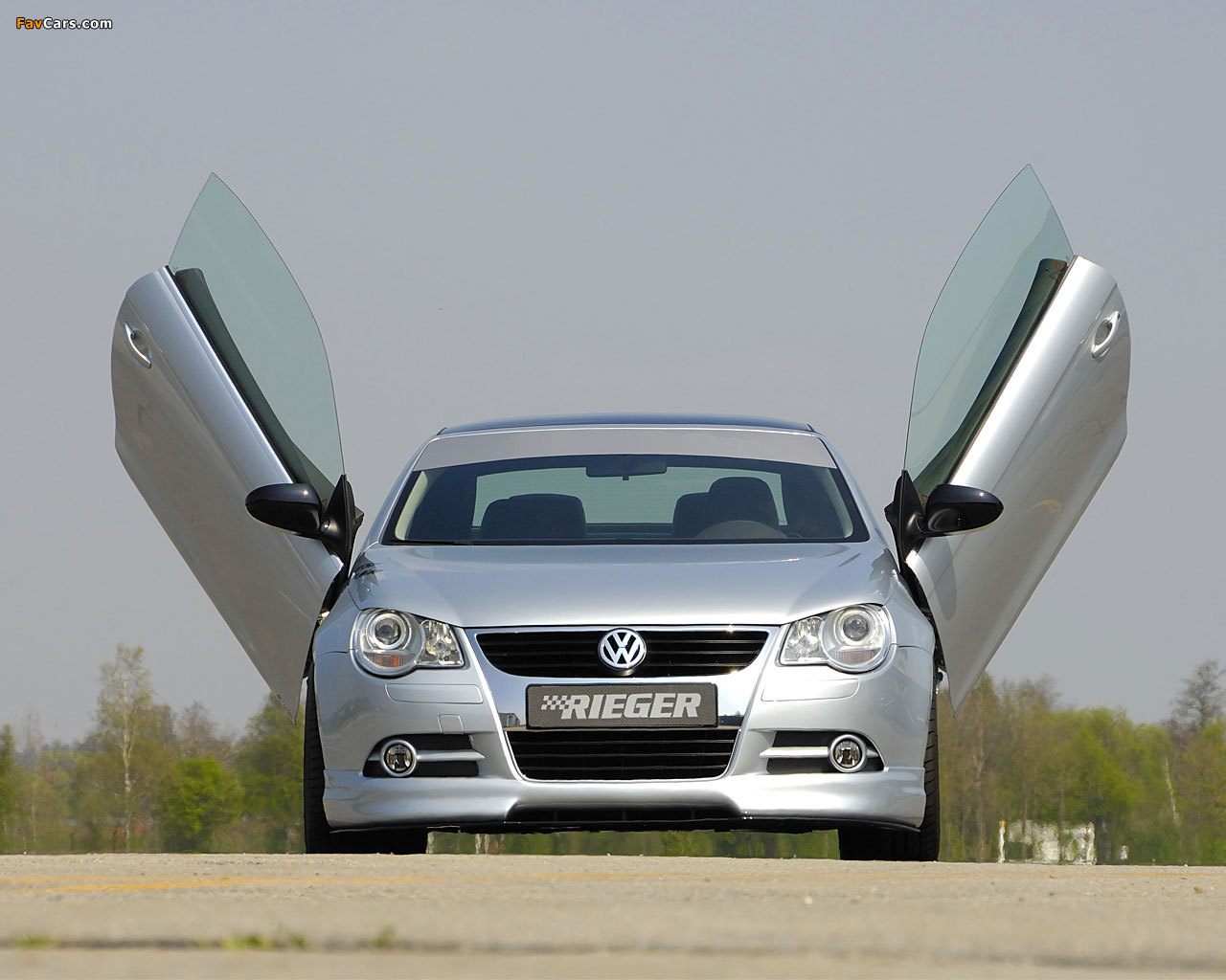 Pictures of Rieger Volkswagen Eos 2007–10 (1280 x 1024)