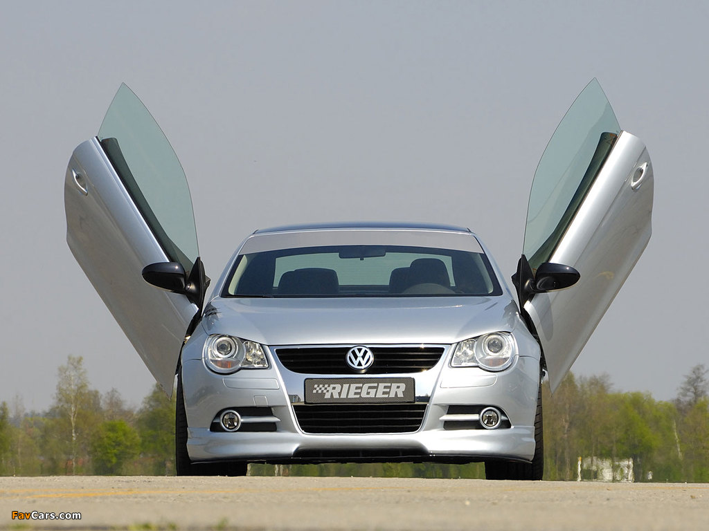 Pictures of Rieger Volkswagen Eos 2007–10 (1024 x 768)