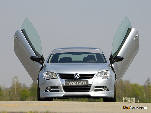 Pictures of Rieger Volkswagen Eos 2007–10 (640 x 480)