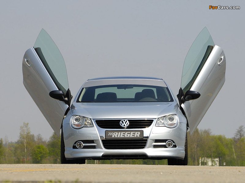 Pictures of Rieger Volkswagen Eos 2007–10 (800 x 600)