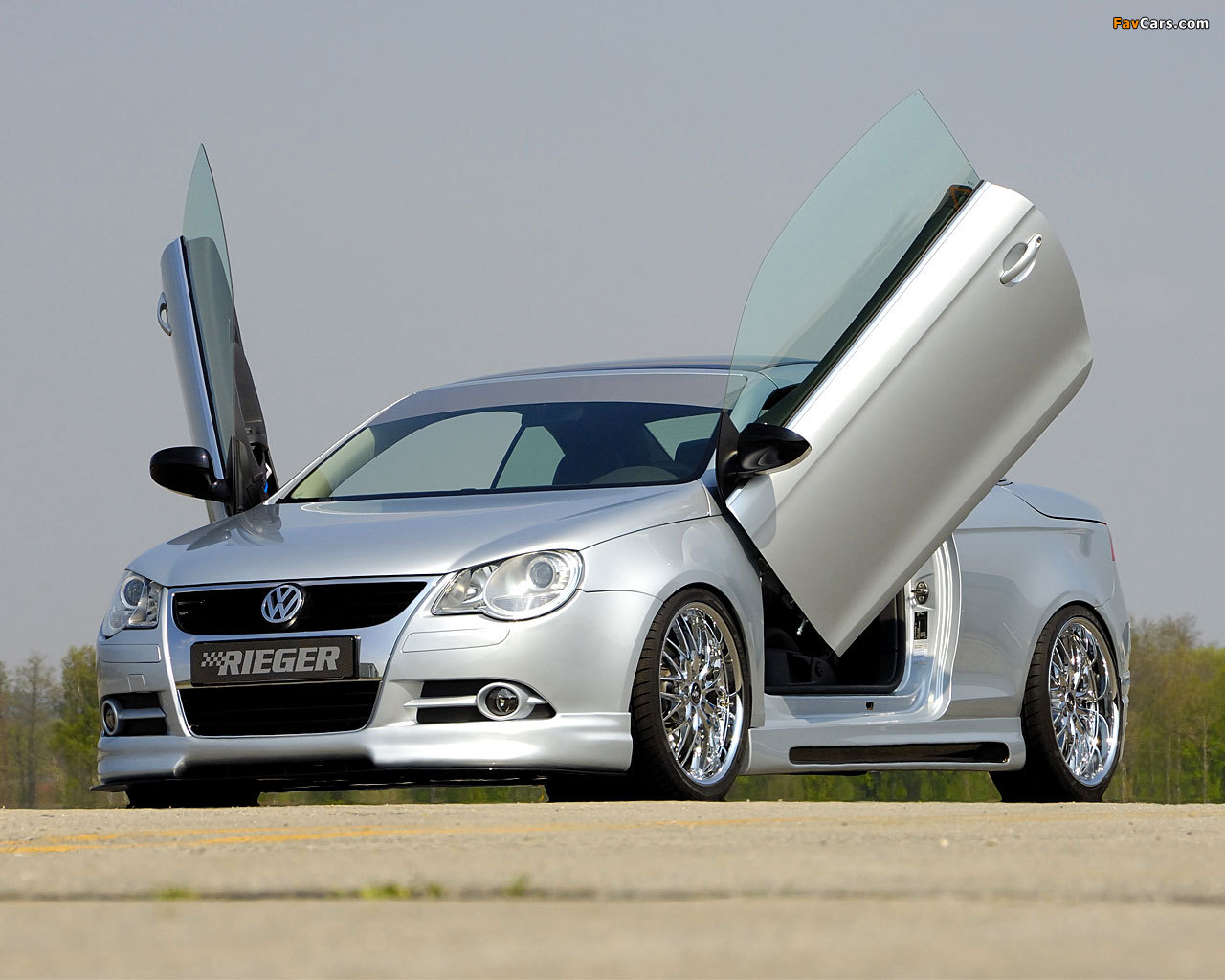 Pictures of Rieger Volkswagen Eos 2007–10 (1280 x 1024)