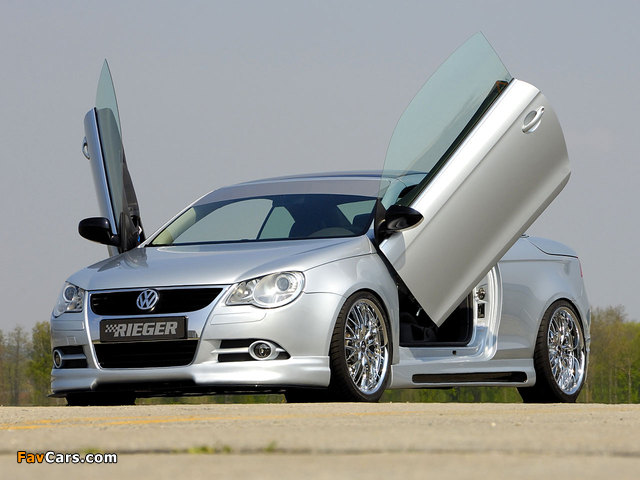 Pictures of Rieger Volkswagen Eos 2007–10 (640 x 480)