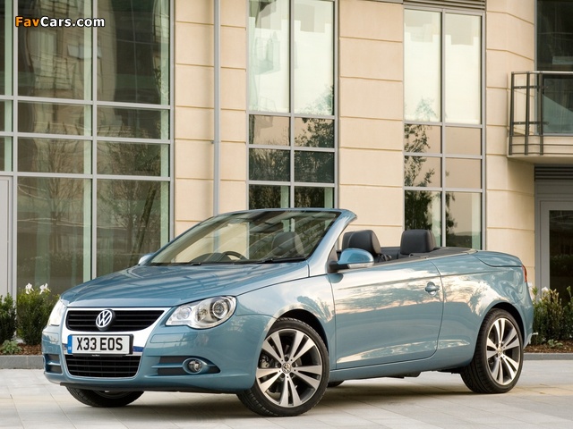 Volkswagen Eos UK-spec 2006–10 images (640 x 480)