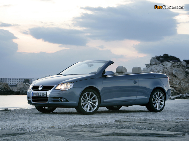 Volkswagen Eos 2006–10 images (640 x 480)