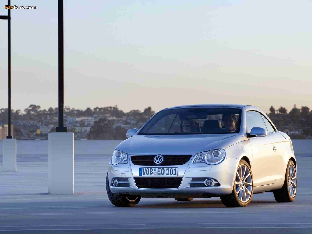 Volkswagen Eos 2006–10 images (1024 x 768)