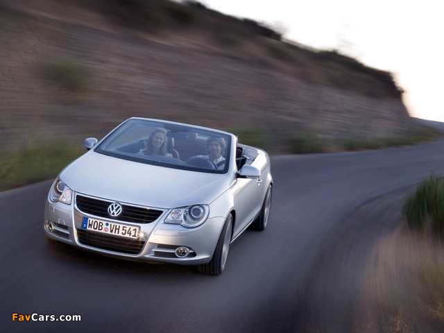 Volkswagen Eos 2006–10 photos (640 x 480)