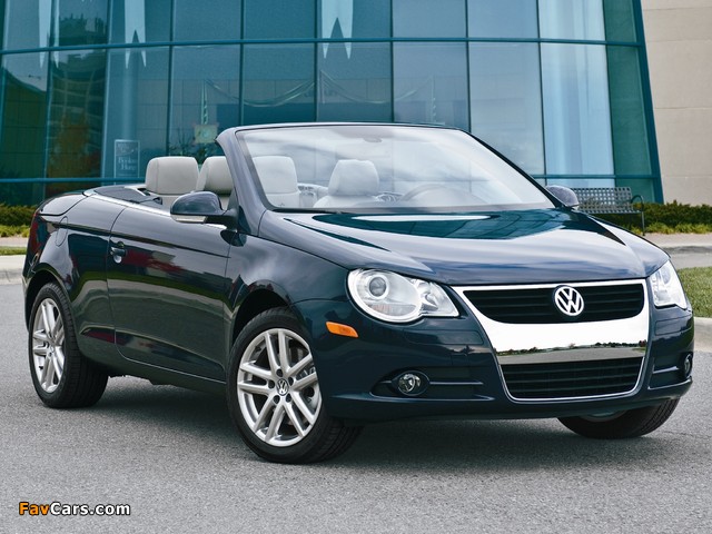 Volkswagen Eos US-spec 2006–10 photos (640 x 480)