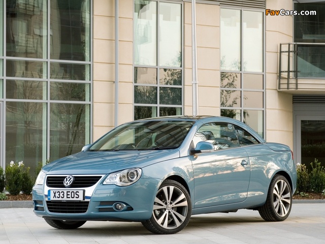 Volkswagen Eos UK-spec 2006–10 photos (640 x 480)