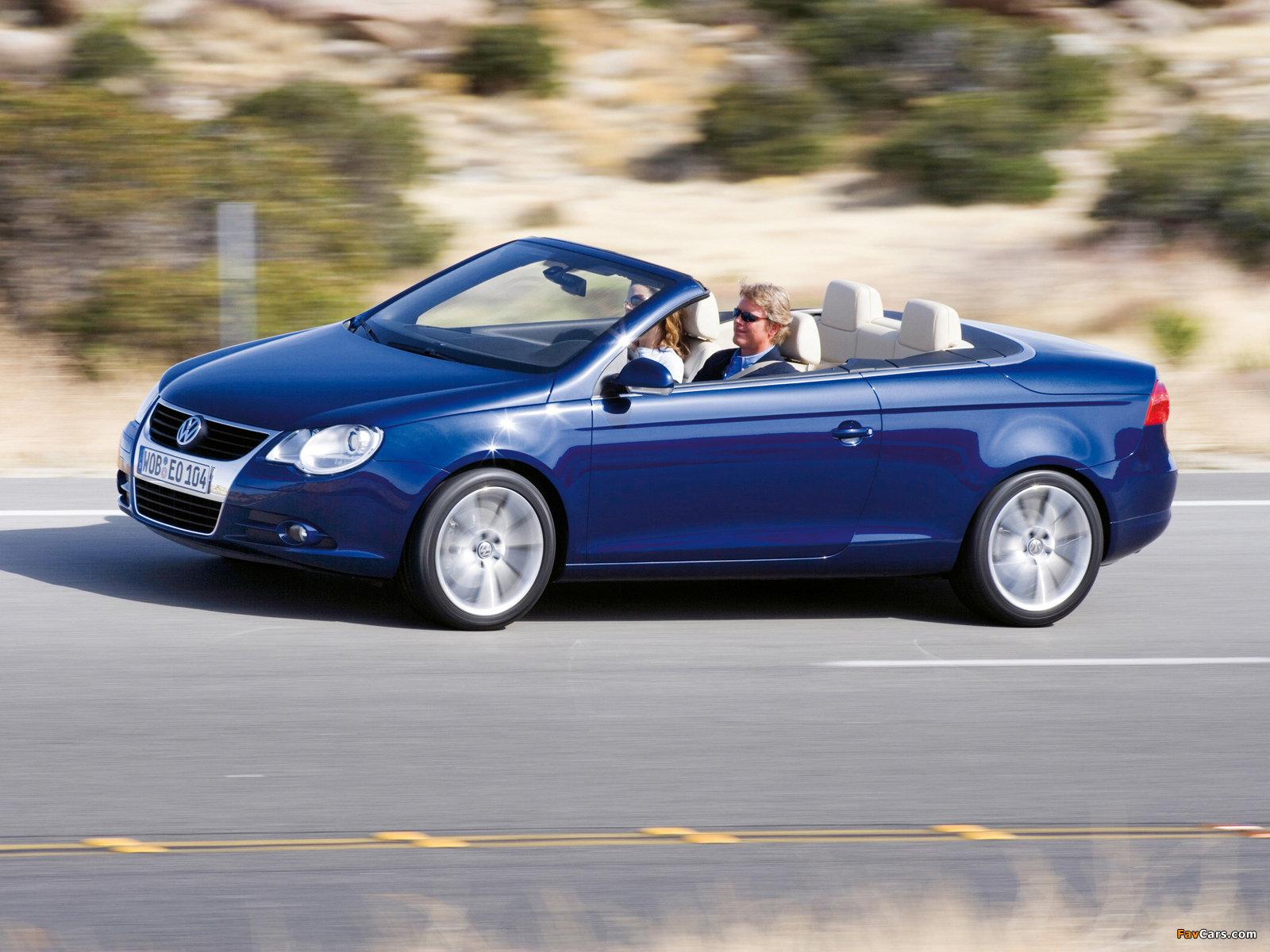 Volkswagen Eos 2006–10 pictures (1600 x 1200)