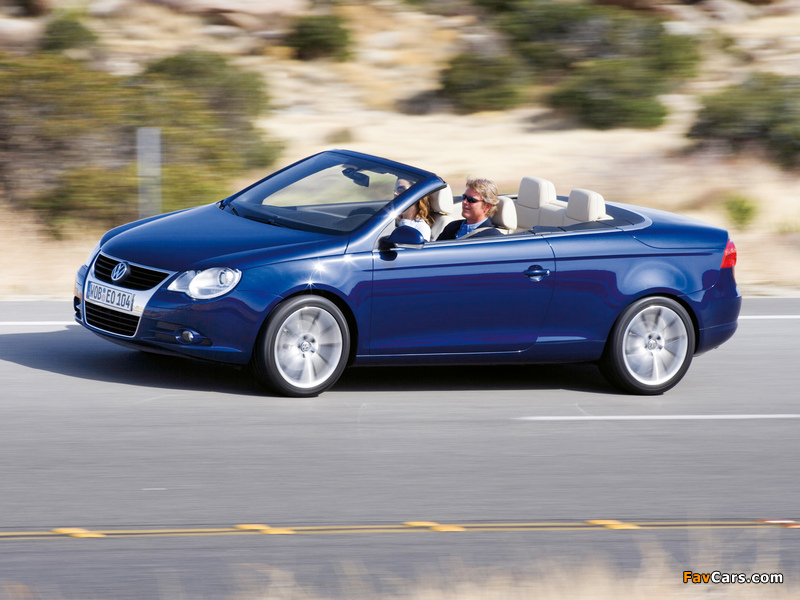 Volkswagen Eos 2006–10 pictures (800 x 600)