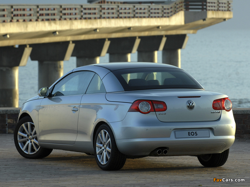 Volkswagen Eos ZA-spec 2006–10 pictures (800 x 600)