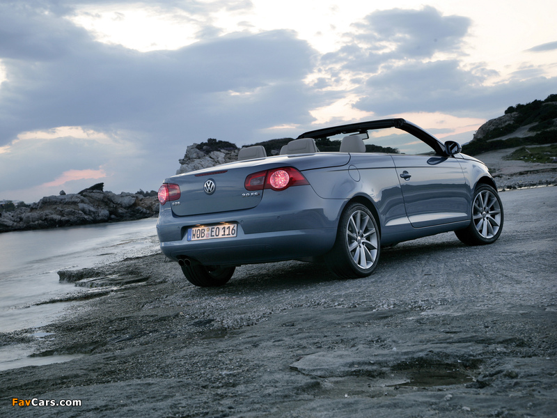 Volkswagen Eos 2006–10 wallpapers (800 x 600)