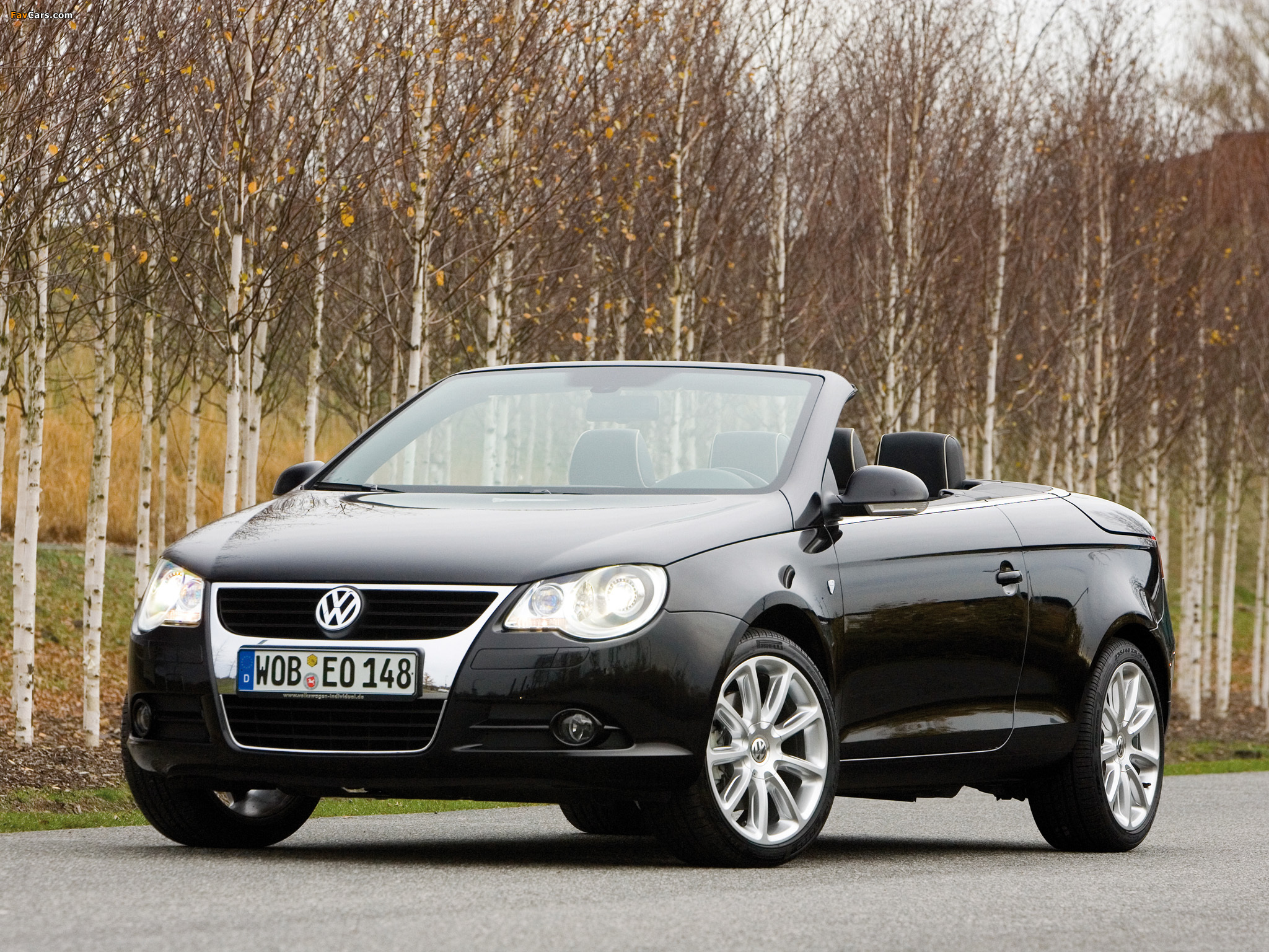 Volkswagen Eos Individual 2007–10 photos (2048 x 1536)