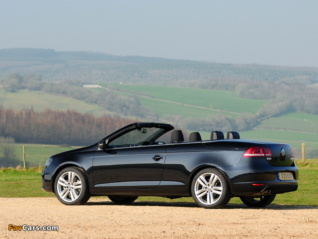 Volkswagen Eos UK-spec 2011 photos (640 x 480)