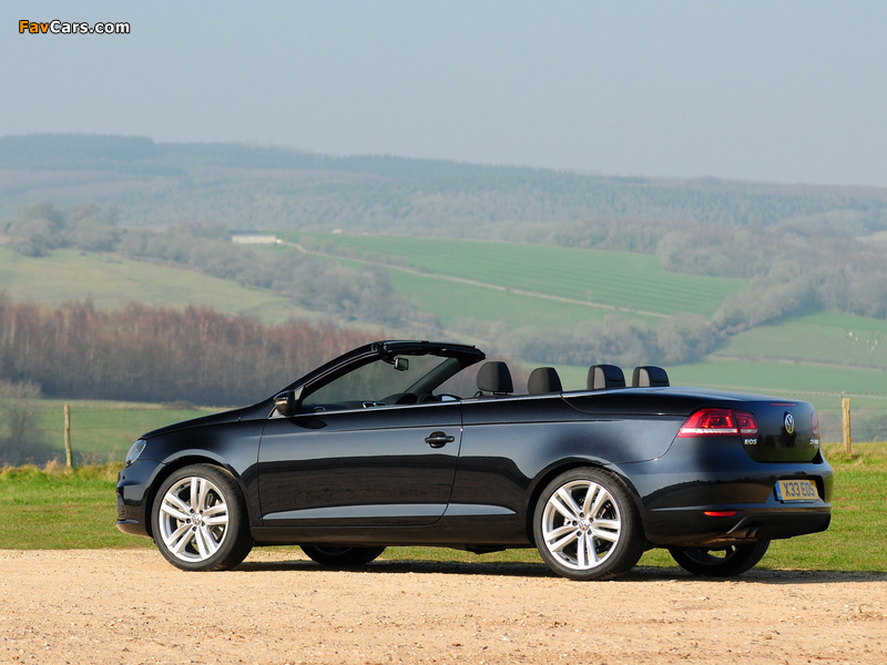 Volkswagen Eos UK-spec 2011 photos (800 x 600)