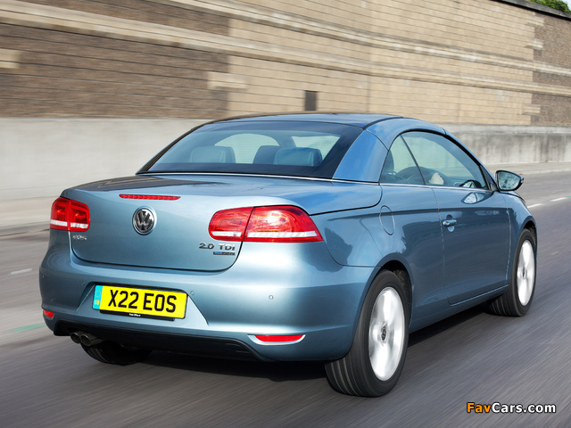 Volkswagen Eos UK-spec 2011 photos (640 x 480)