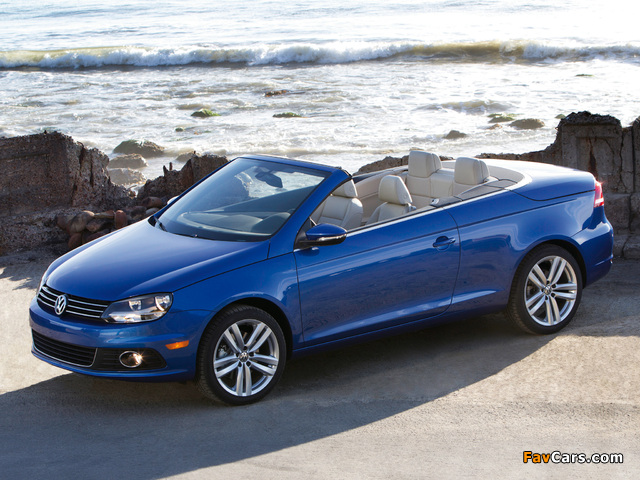 Volkswagen Eos US-spec 2011 wallpapers (640 x 480)