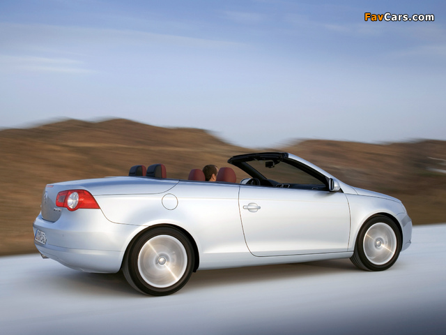 Volkswagen Eos 2006–10 wallpapers (640 x 480)