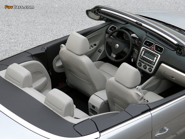 Volkswagen Eos 2006–10 wallpapers (640 x 480)