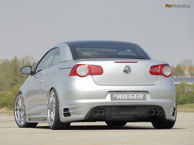 Rieger Volkswagen Eos 2007–10 wallpapers (800 x 600)