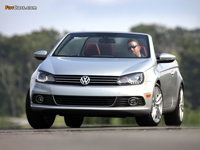 Volkswagen Eos US-spec 2011 wallpapers (640 x 480)