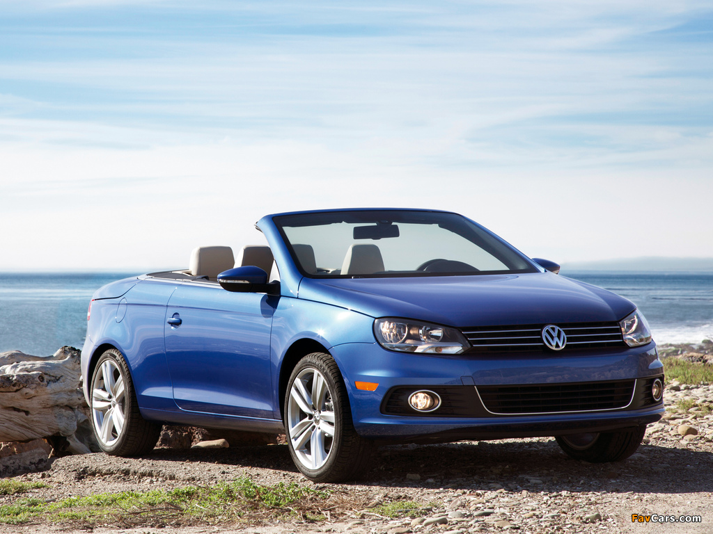 Volkswagen Eos US-spec 2011 wallpapers (1024 x 768)