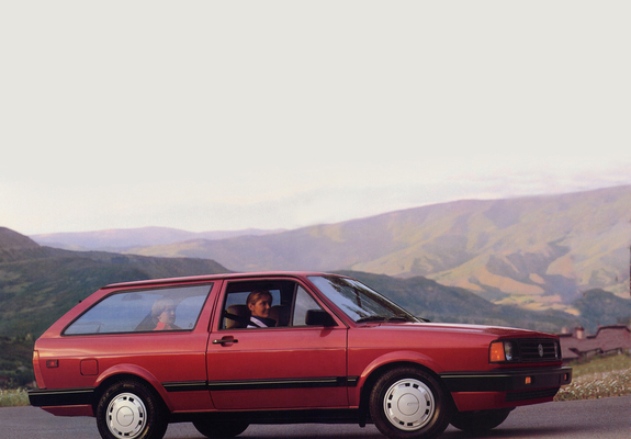 Images of Volkswagen Fox Wagon US-spec 1987–91