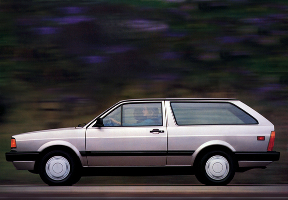 Volkswagen Fox Wagon US-spec 1987–91 photos