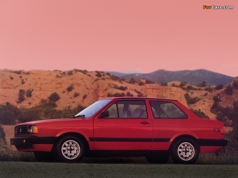 Volkswagen Fox 2-door US-spec 1987–91 wallpapers (800 x 600)
