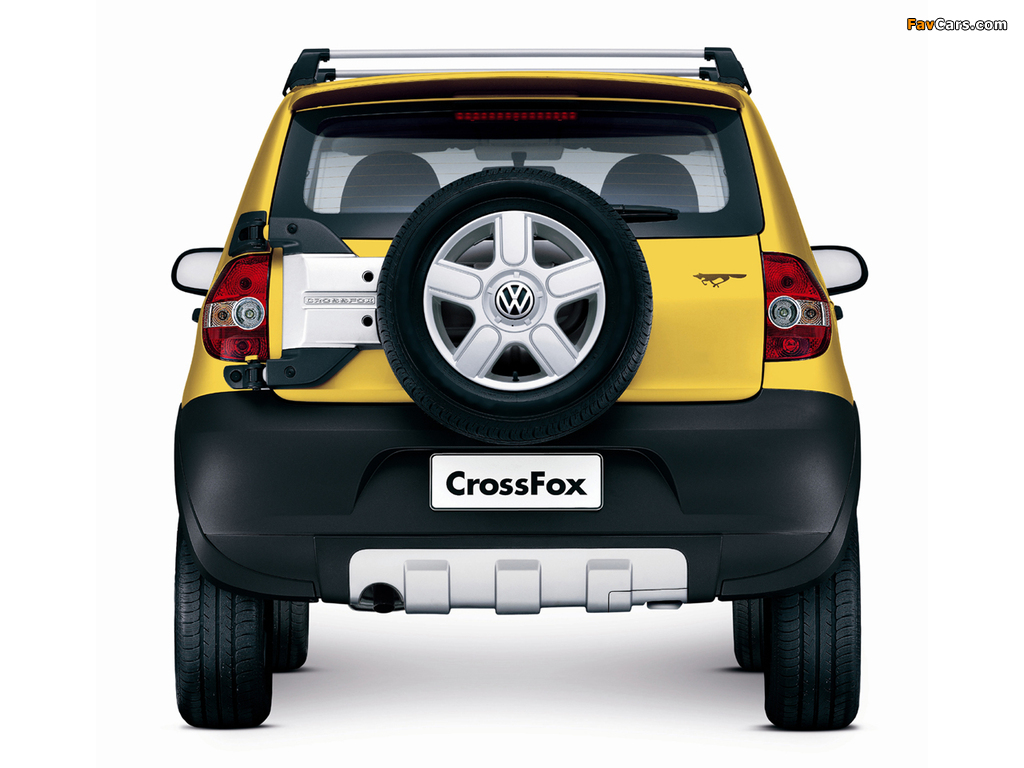 Volkswagen CrossFox 2005–07 pictures (1024 x 768)