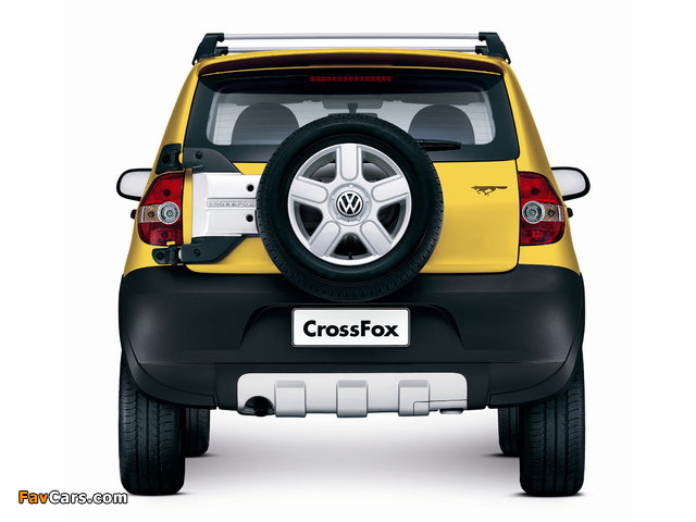Volkswagen CrossFox 2005–07 pictures (640 x 480)