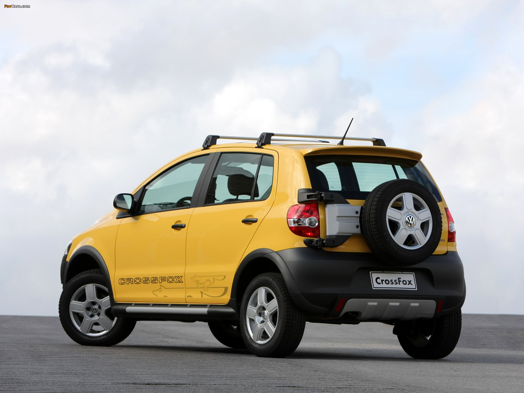 Volkswagen CrossFox 2008–09 wallpapers (2048 x 1536)