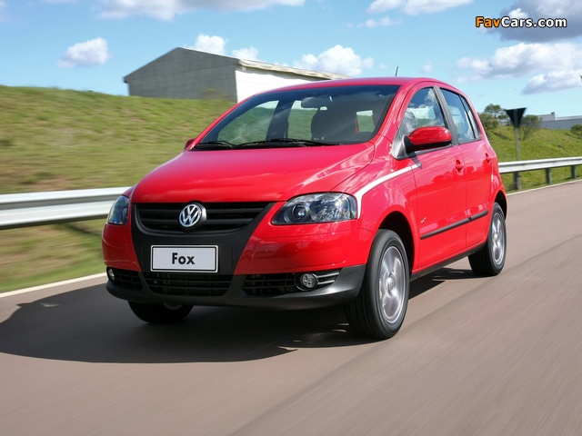 Volkswagen Fox Extreme 2008–09 wallpapers (640 x 480)