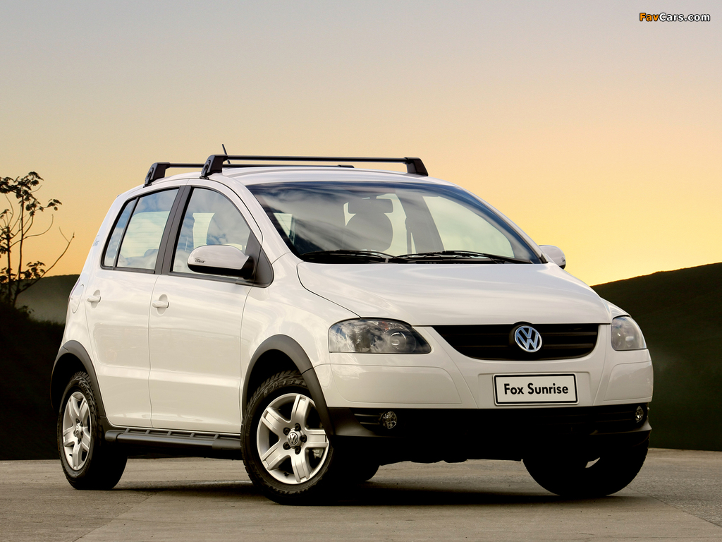 Volkswagen Fox Sunrise 2009 images (1024 x 768)